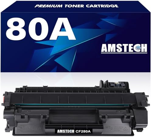 80A CF280A Toner Kompatibel Tonerkartusche als Ersatz für HP 80A 80X CF280A CF280X Toner Laserjet Pro 400 M401a M401dn M401n M401dw M401dne M401d MFP M425dw MFP M425dn M425 M401 ( Schwarz, 1er-Pack )