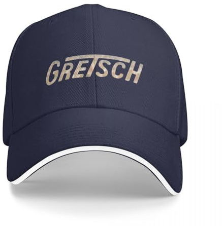 AIETPOIJ Basecap Gretsch Musikinstrument Kappe Baseball Kappe Golf Kappe Neue in die Hut hüte Mann Frauen