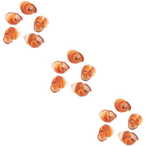 ABOOFAN 15stücke Essbare Schneckenschalen Für Französische Küche Dicke Escargot-schalen Backen Hitzebeständig Für Ofen Mikrowelle Geschirrspüler Geeignet
