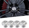 4 Stück Auto Nabenkappen für Peugeot 206 307 308 3008 207 208 407 508 2008 5008 107 56mm,Radnaben Ersatzrad Abdeckungen Felgendeckel Radnabenabdeckung Radmutterkappen Wasserdicht Felgen Zubehör