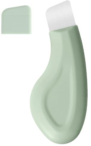 Blackhead Remover Tool,Silicone Face Nose Pore Blackhead Scraper Spatula Sebum Black Head Remover Cleaner Tool,Deep Clean Master Removal Black-Head for Facial Skin Women Men Stainless Steel Extractor