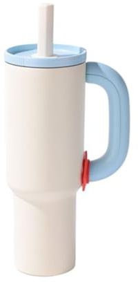 Uxsjakjsd Isoliert 40 Unzen Edelstahl Thermal Becher Tumbler Ice Cup mit Kaffee -Stroh
