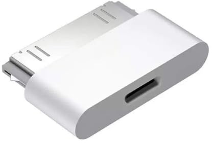ClipGrip Adaptateur 30 broches mâle vers femelle 8 broches - Convertisseur de charge et de synchronisation de données pour appareils hérités, convertisseur compact et portable uniquement pour les