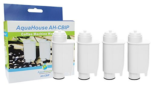 4x AquaHouse AH-CBIP Wasserfilter Patronen Kompatibel für Saeco Phillips Lavazza Gaggia Espresso A Modo Mio Kaffemaschinen und Vollautomaten Saeco CA6702/00