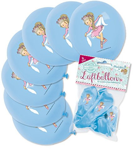 8 Luftballons * BALLETT * für Kindergeburtstag oder Mottoparty von Lutz Mauder // 66023 // Deko Ballons
