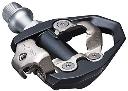 SHIMANO Unisex-Adult Pdes600 Pedale, Schwarz, Einheitsgröße