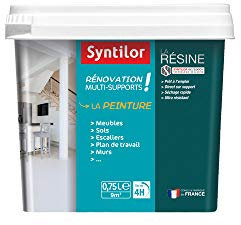 Syntilor - Peinture De Rénovation Multi-Supports Blanc Perfect Satiné 0,75L