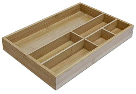 Osco Bamboo Drawer Organiser