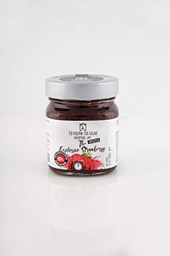 To Filema Tis Lelas Marmellata di Fragole Greca Casareccia,2x 240g | Senza Zuccheri Aggiunti, 100% Naturale, Vegana, Senza Glutine, Gourmet Mediterranea