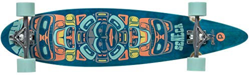 Playlife Skateboard Seneca, 38 / 9 - 96,5cm / 22,9cm, mit 70x45mm 78A Rollen, ABEC 9 Kugellager, Art. nr.: 880294