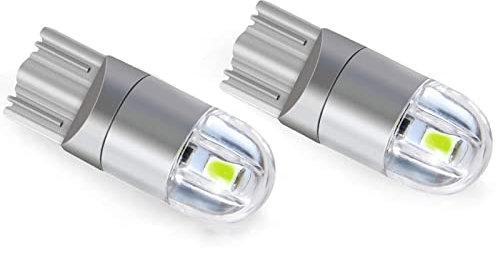 SageSunny T10 W5w Led Feu de Position Veilleuses 12v 8000K Bleu 168 194 Clignotant Pour Ampoule de Plaque, Veilleuse, clignotant, lot de 2, Garantie 1 an