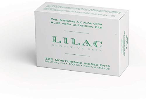 Lilac ALOE VERA EXTRA RICH SYNDET BAR Seife Soap-free,paraben free and pH neutral 100 gr.