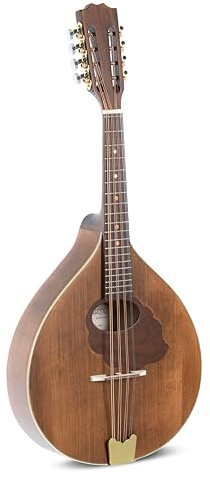 GEWA Mandola Pro Arte Antique - Flat mandola - Portuguese shape - Solid spruce top - Solid maple back/sides - Antique satin finish - Made in Europe