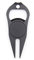 IKAAR Edelstahl Golf Pitchgabel Reparaturwerkzeug, 3 in 1 Golf Divot Tool, Pitchgabel mit Ballmarker und Flaschenöffner Schwarz