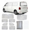 Opaltool 8 Piezas Parasol para Parabrisas para VW T5 T6, SWB Parasol para Auto Parabrisas Interior contra la Nieve UV Polvo Cubierta del Parabrisas(Nueva versión)