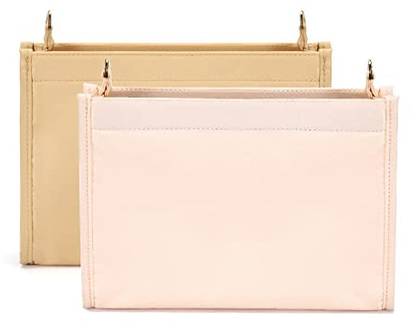 Senral Organizer für Toiletry Pouch 19 Pocket Organizer Vintage Toilette poche 19 Damen Messenger Bag Liner Tidy Organizer (Beutel 19 rosa)