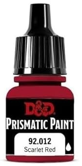 Wizkids Dungeons and Dragons Prismatic 92.012 Paint, Scarlet Red