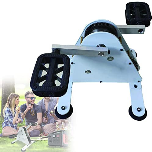 Generador de Pedales Salida,Generador de Pedales 50W/100W,Alta tasa de conversión,Salida DC 1-35V, Rehabilitación Fitness Bicicleta Giratoria,Para cargar teléfonos móviles,50W