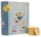 Afternoon Tea Book Biscuits Gift Set - Scottish Shortbread British Gift Tin, Luxury Assorted Biscuit Tins, Hamper Boxes for Family - Novelty Gifts, Thank you Teacher Biscuits, Presents for Men & Women