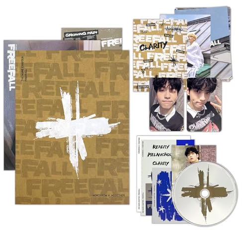 The Name Chapter : FREEFALL - TXT (CLARITY) Package Box + Photobook + CD&Envelope + Lyric Poster + Sticker + Poster + Mini Poster A&B + Post Card + Spring Card + Photo Card + 5 Extra Photocards