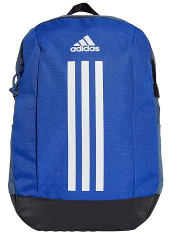adidas Unisex Power Backpack, Shadow Navy/Preloved Ink/Semi Lucid Blue/White, One size