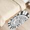 SEEKJOYS Shag Area Rugs for Bedroom Living Room Decor Abstract Piano Keyboard Indoor Ultra Soft Fuzzy Plush Rug 50x120cm Spiral Shaggy Throw Rug Anti-Skid Fluffy Carpet
