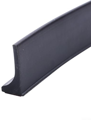 Zoegneer Adhesivo de silicona flexible para fregadero de baño y cocina (negro, 300 cm)