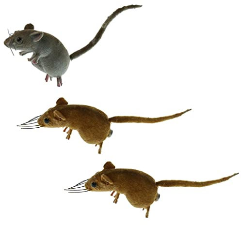 kowaku Maus Skulpturen Trio für Haus und Garten - Deko Highlights