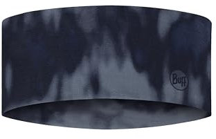 BUFF®| Stirnbänder CoolNet UV® Wide Männlich Weiblich Erwachsene Komfortabel, UPF50 Schutz, Sport, Stretch, Recyceltes Material, Qualität, Einheitsgröße, Gris Fonce