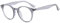 Long Keeper Round Blue Light Blocking Glasses For Women Men Computer Gaming Eyewear Clear Glasses Anti BlueLight Glasses (Transparent Grey Clear)