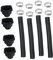 iplusmile 1 Set Heizungsersatzkit Für Auto Mit 42mm Duct Schlauch 80cm Und 4 Quadratischen Luftauslass Drehköpfen Sowie 8 Klemmen Geeignet Für Standheizungen Und Heizlüfter