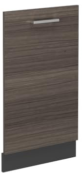 Vicco Tapa del lavavajillas R-Line, Gris Noble, 45 cm sin encimera