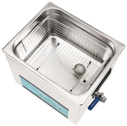 YyanLAK Ultraschall-Reinigungsgerät, Schmuck-Reinigungsmaschine, Ultraschall-Reinigungsmaschine für Haushalte, Büros (10L)