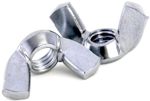 TA-VIGOR 10Pcs Wing Nuts, M3 Butterfly Nut, Hand Twist Tighten Fasteners for DIY Tools, Electronic Devices Hardware, Automotive, Wood Products,Mechanical Equipment Fixings
