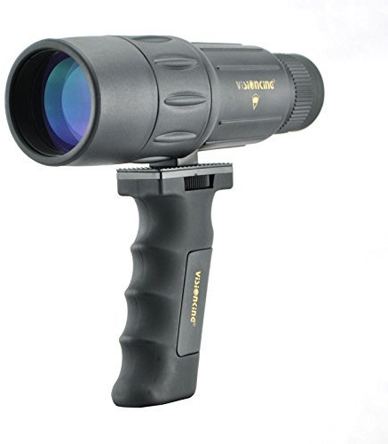 Visionking Monokulare 10-25 x 42 Monokular für tragbare Super Zoom Monokular Teleskop WD mit accu-Grip Handstativ System