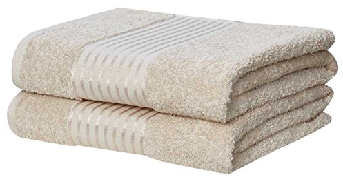Rapport Windsor 2-Piece Towel Bale, 100% Cotton - Biscuit