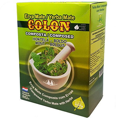 Yerba Mate Colon Compuesta Menta y Boldo