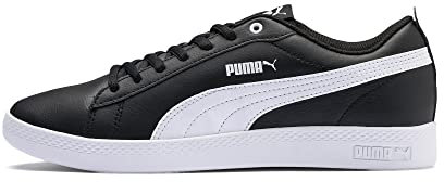 PUMA Damen Puma Smash Wns V2 L Sneaker, Puma Black Puma White, 39 EU