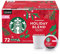Starbucks Holiday Medium Roast Ground Coffee Blend, Limited Edition | Herbal and Sweet Maple Notes | Recyclable K-Cup Pods | 72 Count | Net Weight 29.2 Oz / 828 Grams