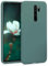 kwmobile Hülle kompatibel mit Xiaomi Redmi Note 8 Pro Hülle - weiches TPU Silikon Case - Cover geeignet für kabelloses Laden - Blaugrün