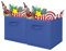 Trintion 2 Pcs Foldable Storage Boxes 27x27x28cm Folding Box Folding Collapsible Organiser For Home And Office(Blue)