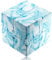Funxim Infinity Cube, Blaue Textur Unendlicher Würfel Spielzeug, Magic Flip Dekompression Spielzeug, Tötungs Zeit Zappeln Spielwaren Stressabbau