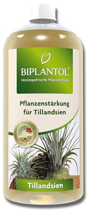 BIPLANTOL Tillandsien 1L Nachfüllflasche, Natürliches Pflegespray für Tillandsien & Bromelien, fördert Blütenbildung & Vitalität, ideal für Luftpflanzen ohne Kalkrückstände