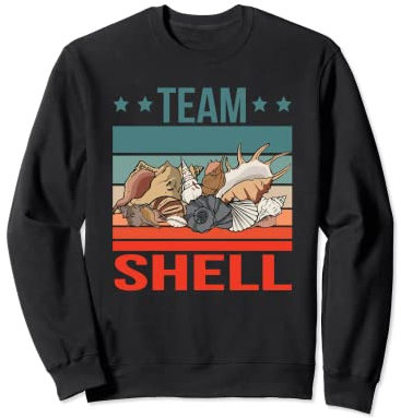 Team Coquille Moule Palourde Coquille Sweatshirt
