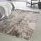 Mazovia Modern Teppich - Vintage Abstract Muster - Weich Teppich für Wohnzimmer, Schlafzimmer, Esszimmer - ÖKO-TEX Wohnzimmerteppich Shrink Polyester – Kurzflorteppich Grau Beige 140 x 200 cm