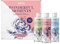 Rosenwasser Gesichtswasser Geschenkset Monte Nativo (600ml) - Rose water for face Original, mit Aloe Vera, mit Hyaluron - Gesichtstoner - Gesichtsreinigung - Porenreiniger Gesicht Naturkosmetik