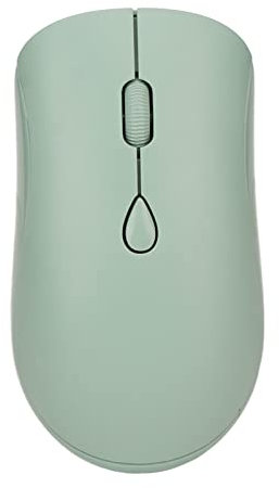Goshyda Wireless Silenzioso Ergonomico 2.4G 1600 DPI, Mouse Ottici Bluetooth 5.2 Ricaricabili Con Ricevitore USB per Laptop, Notebook, PC Desktop (Verde)