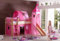 Relita Hochbett mit Rutsche inkl. Textilset, versch. Farben