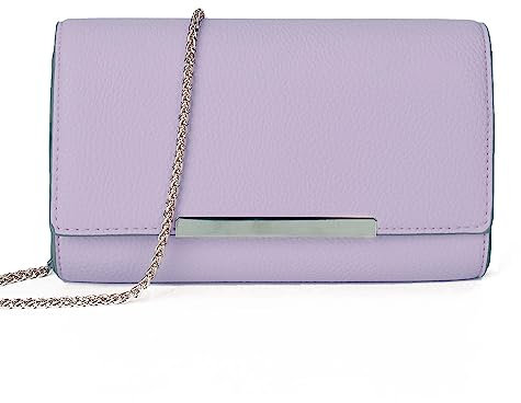 AFKOMST Clutch-Geldbörsen für Frauen, kleine Crossbody-Taschen und Sommer-Stroh-Strandhandtaschen mit Crossbody-Kettenriemen