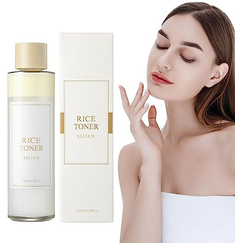 Reistoner, Glow-Gesichtswasser, Beauty-Toner - Natürlicher Feuchtigkeitsspender, Glow-Essenz, Reisextrakt, Essentieller Toner Für Tiefe Feuchtigkeitsversorgung, Feuchtigkeitsspendendes Wasser